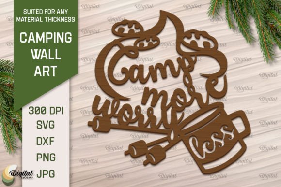 Download Camping Wall Art Laser. Camping Papercut - Camping wall art Collection