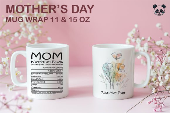 Download Mother's Day Sublimation Mug Wrap - Premium Bundle