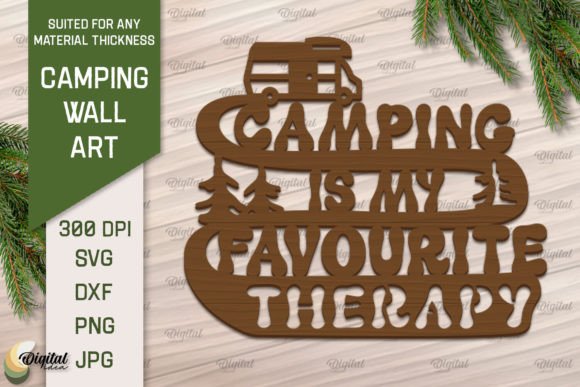 Download Camping Wall Art Laser. Camping Papercut - Camping wall art Collection