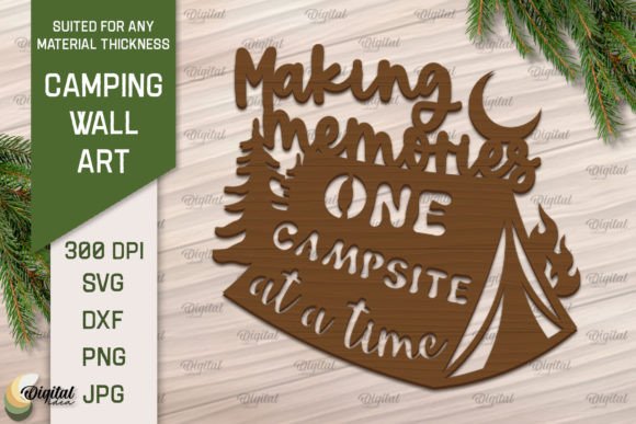 Download Camping Wall Art Laser. Camping Papercut - Camping wall art Collection