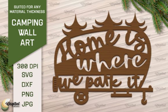 Download Camping Wall Art Laser. Camping Papercut - Camping wall art Collection